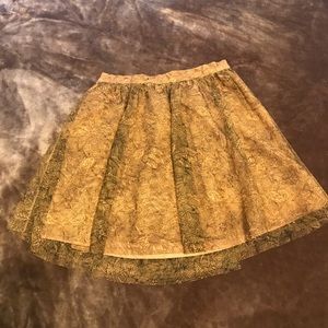 {JACK} lined a-line skirt